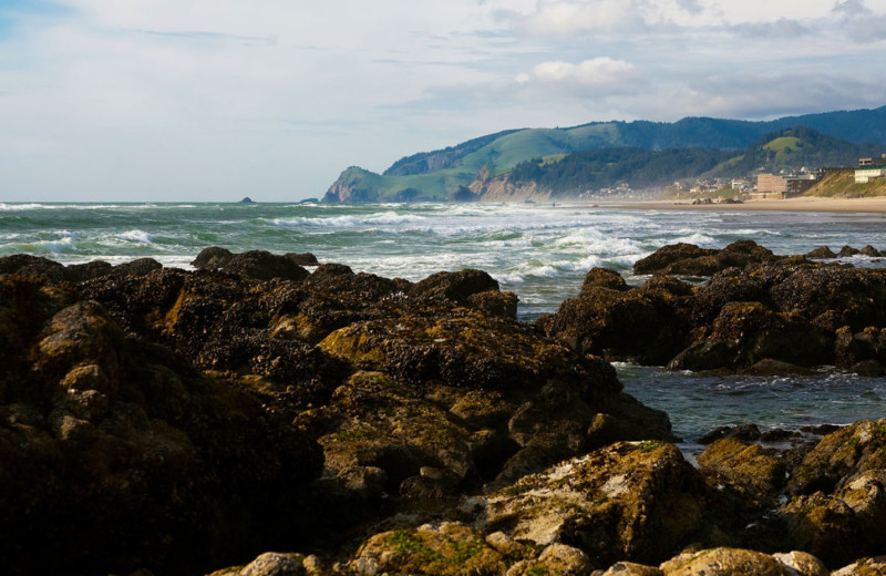 Coastal views at Inn at Wecoma Lincoln City.