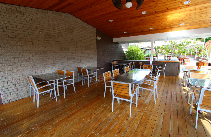 Outdoor patio at The Sullivan.