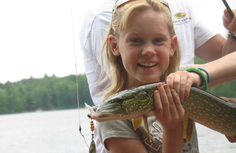 Fishing at Cresthill Resort.