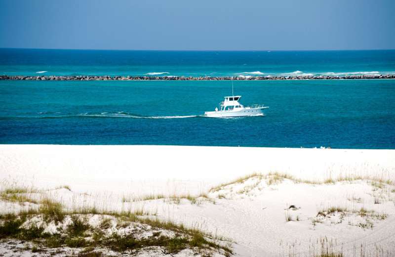 The beach at Destin Pointe.