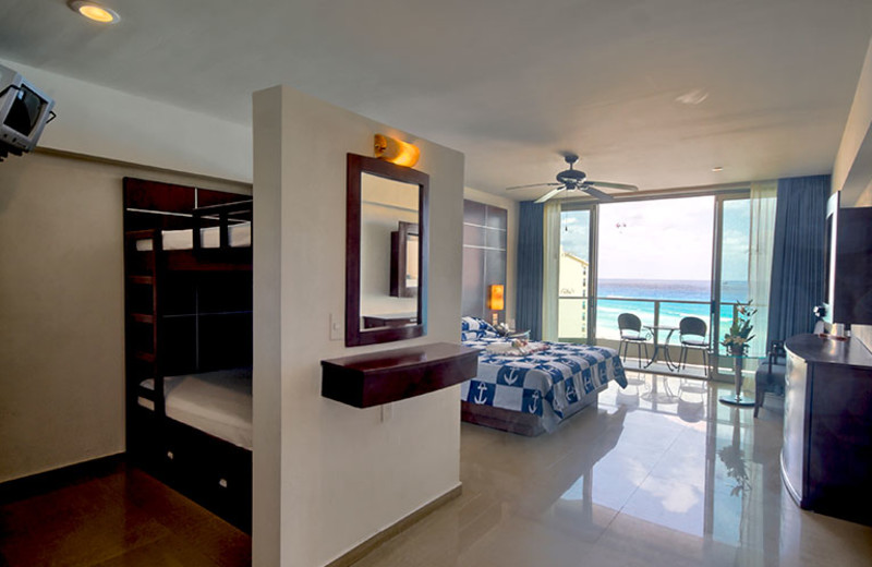 Guest room at Great Parnassus.