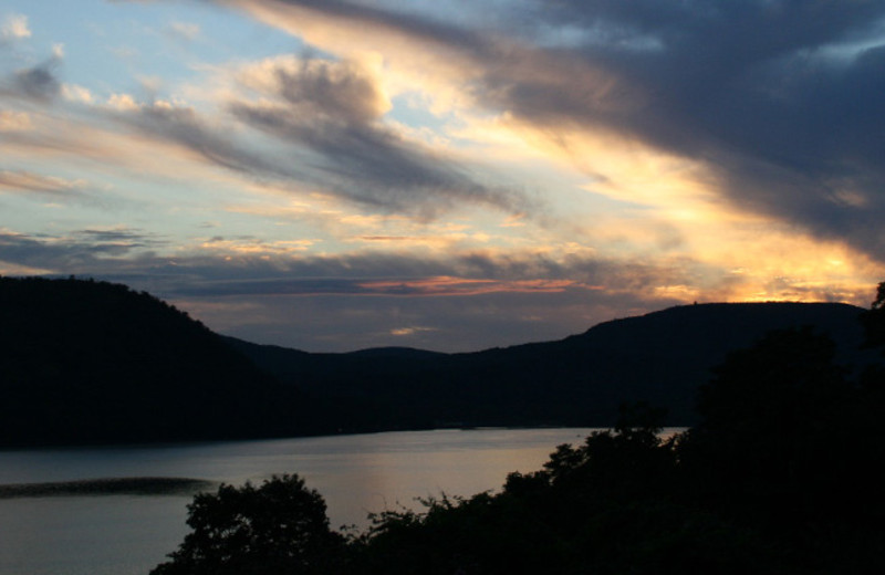 View at Inn on the Hudson.