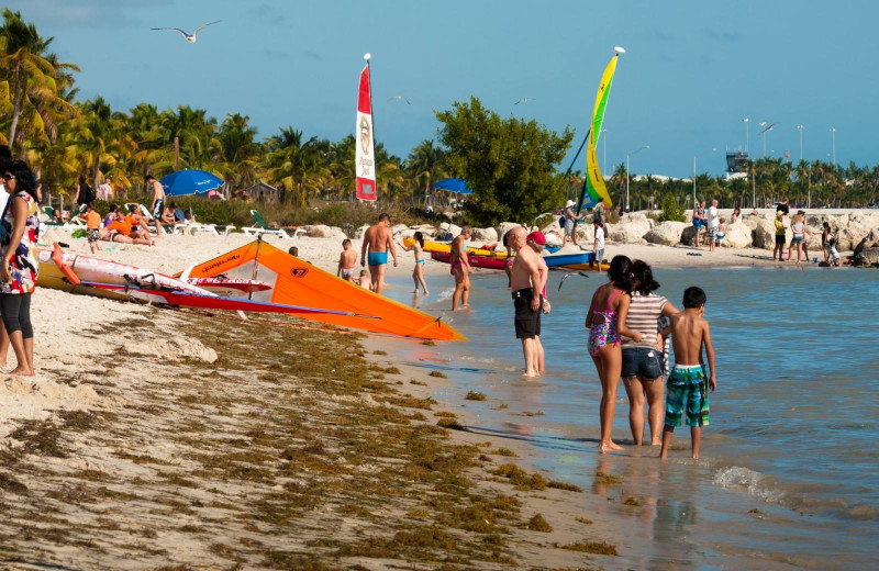 Key West beaches near The Banyan Resort.