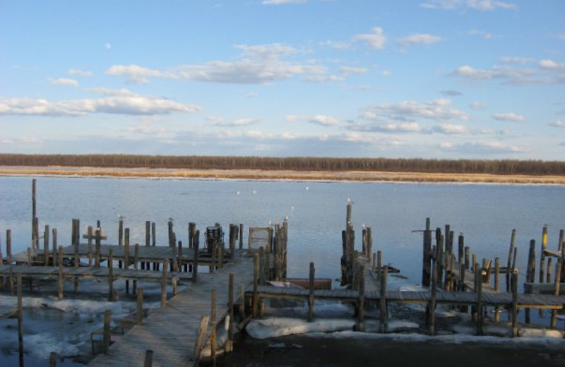 Spring thaw at Adrian's Resort.