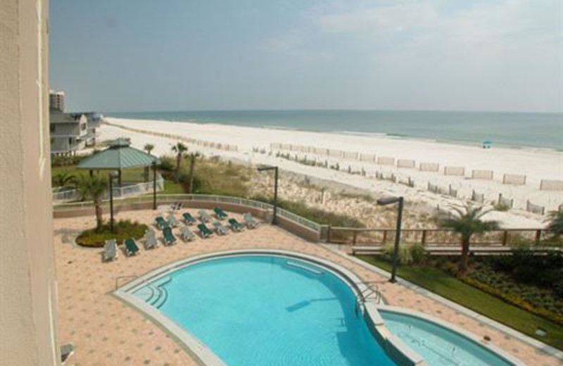 Pool View at Meyer Vacation Rentals