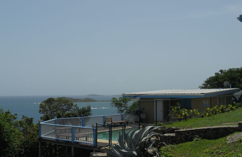 Rental exterior at Paradise Cove Resort.
