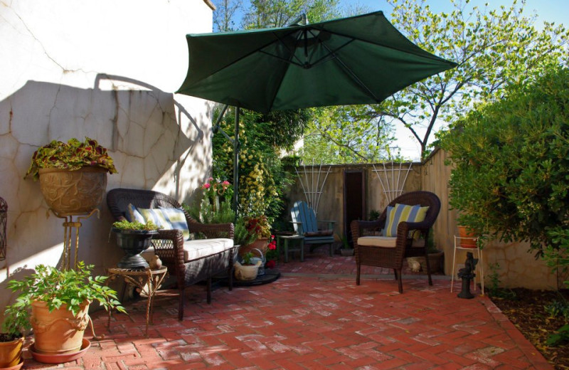 Patio at The Inn at 400 West High.