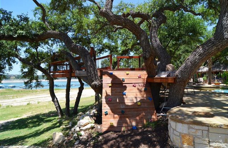 Kid's playground at Lake Travis & Co.