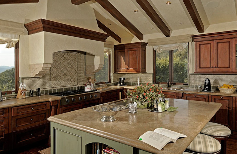 Rental kitchen at Woodfield Properties.