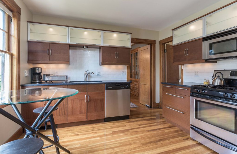 Rental kitchen at Swank Properties.