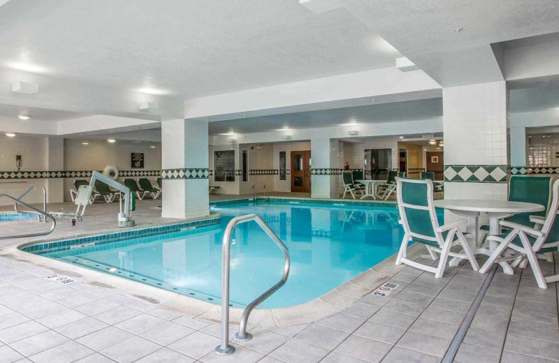 Indoor pool at Comfort Inn 