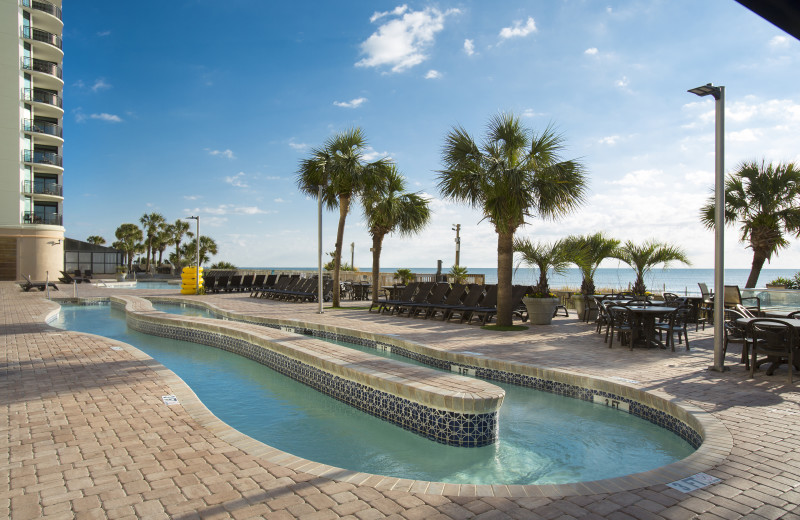 Lazy river at Caribbean Resort & Villas.