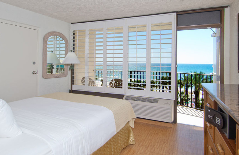 Guest room at Holiday Inn Resort Panama City Beach.