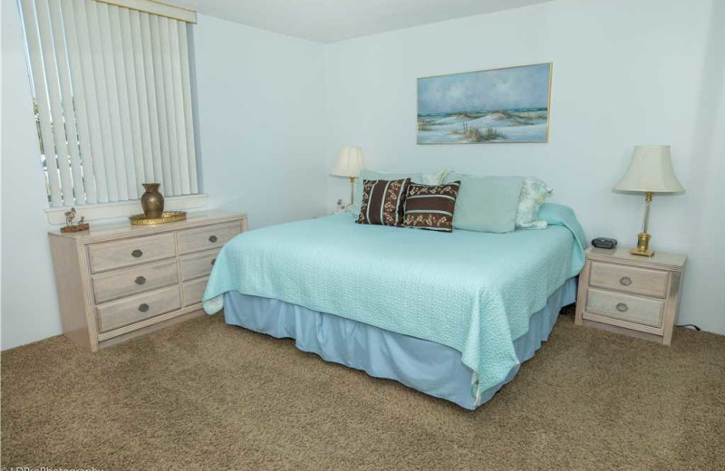 Bedroom at Holiday Isle Properties - Dolphin Point 103B.