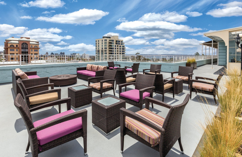 Roof top patio at Inn at the Park.