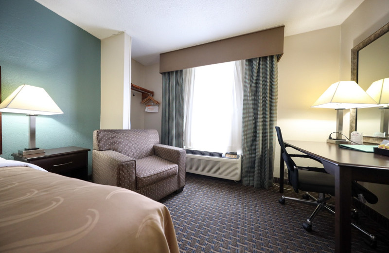 Guest room at Copley Inn