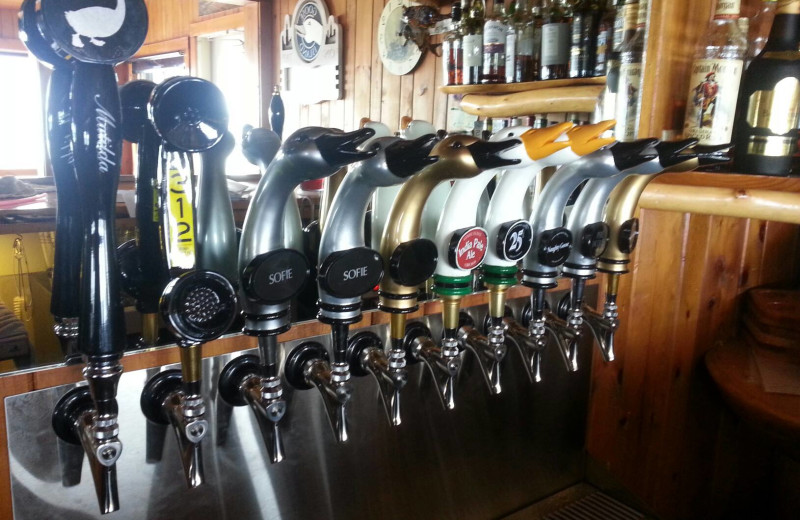 Fitzgerald's Restaurant drinks at Eagle River Inn.