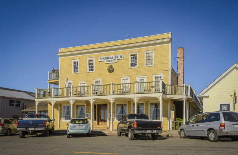 Exterior view of Mendocino Hotel 