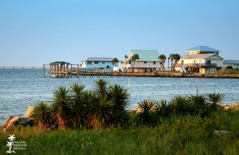 Exterior view of Collins Vacation Rentals.