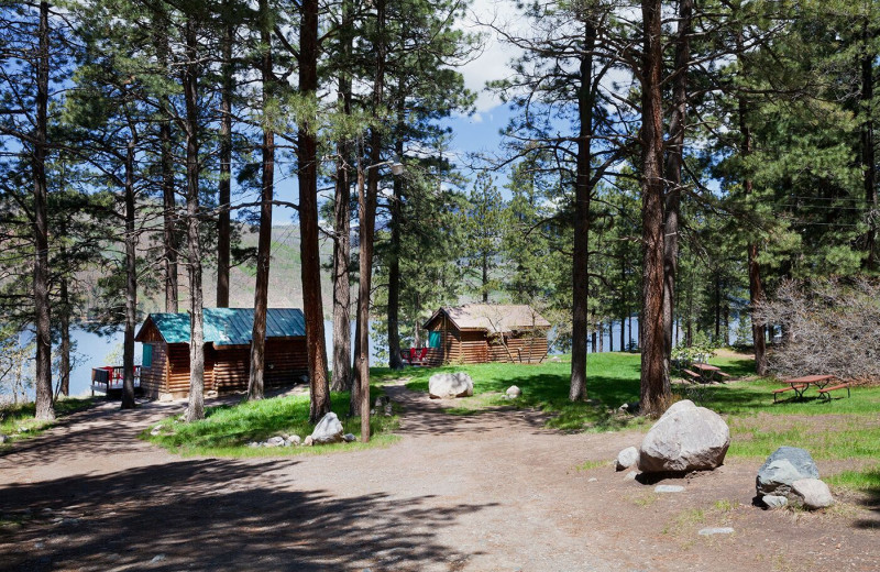 Cabins at Elk Point Lodge.