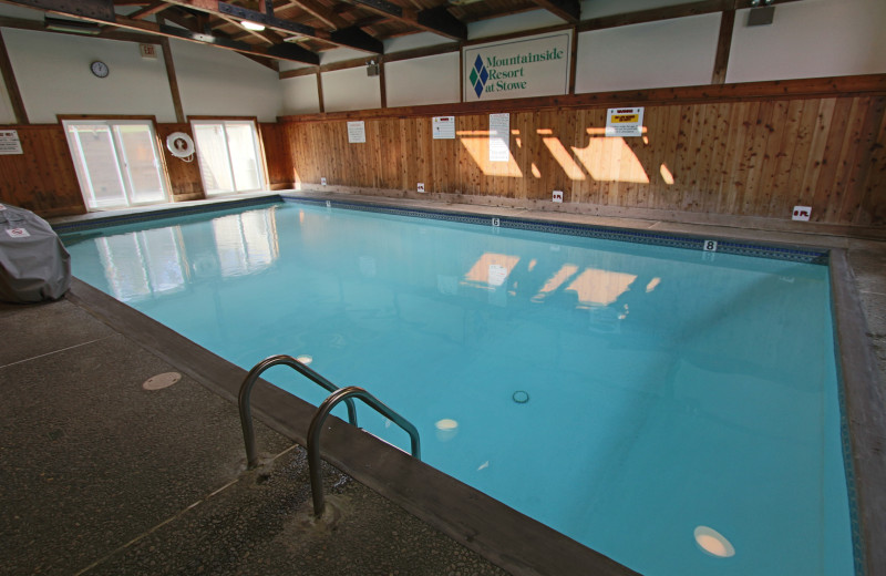 Indoor pool at Mountainside at Stowe.