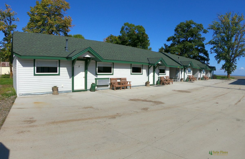 Cabin at Twin Pines Resort.