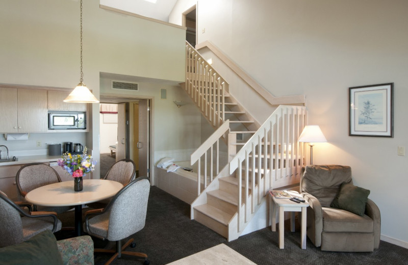 Guest room at Country House Resort.