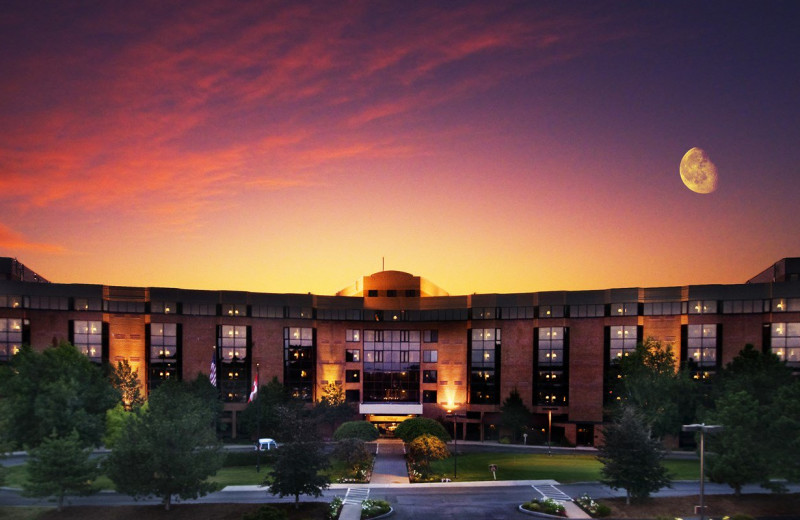 Exterior view of Woodcliff Hotel and Spa.