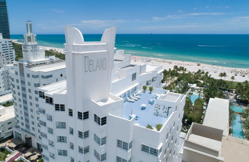 Exterior view of Delano South Beach.