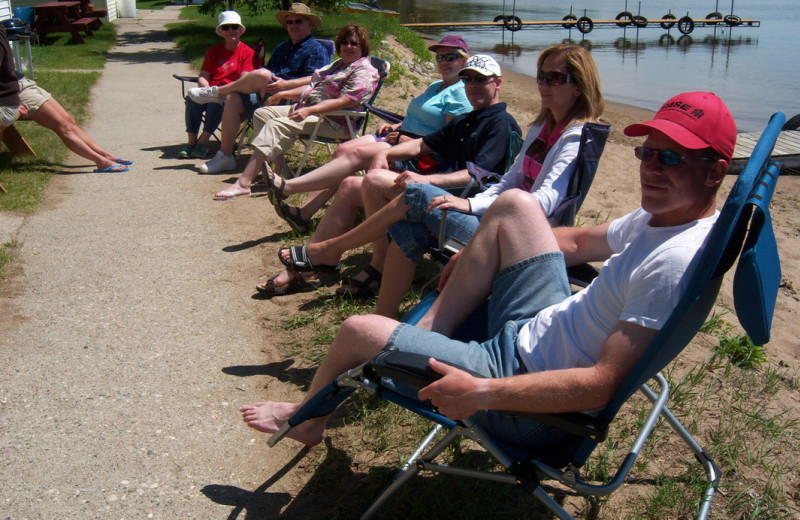 Family at Abbywood Resort.