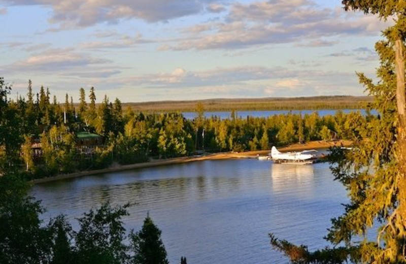 Lake view at Hatchet Lake Lodge.