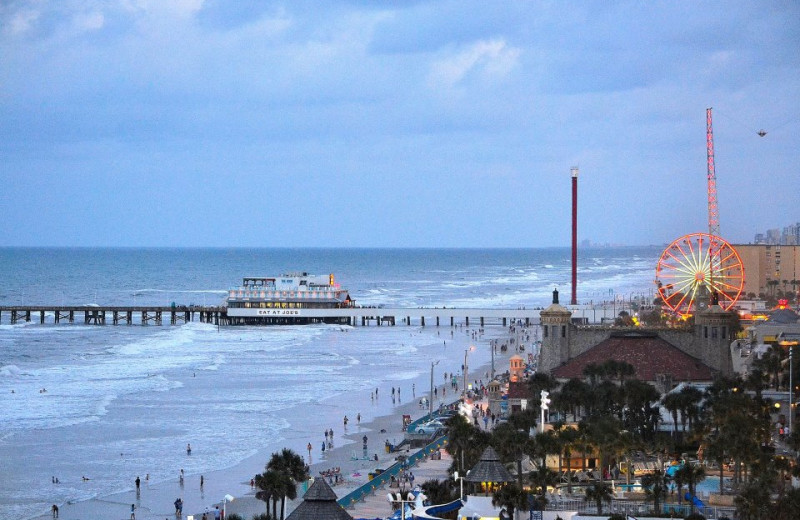 Fishing pier near Plaza Resort & Spa.