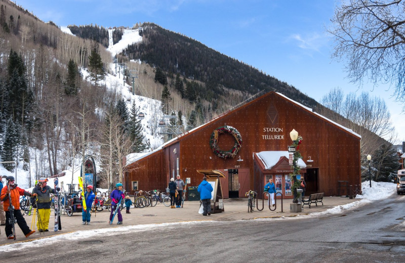 Skiing at Accommodations in Telluride.