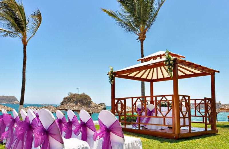 Wedding Ceremony at  Barcelo Huatulco Beach