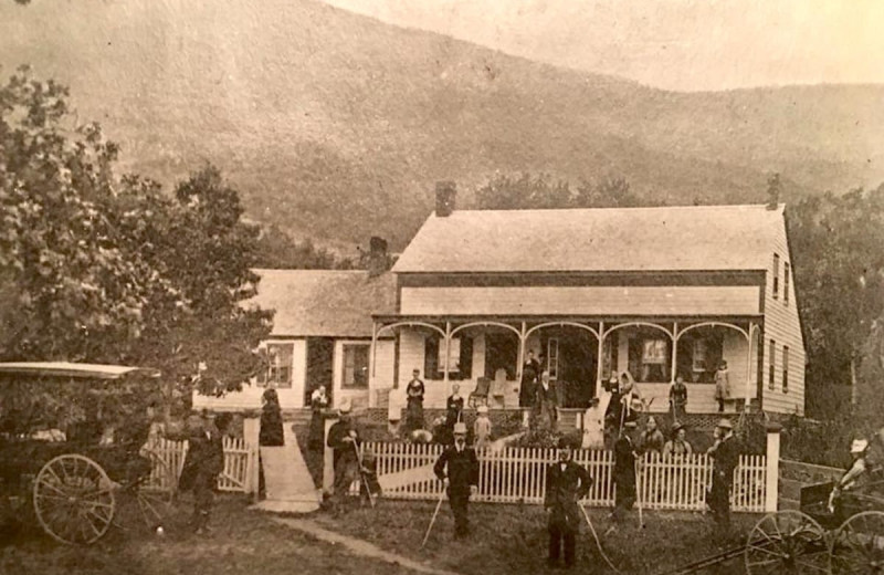 Historic photo of Winter Clove Inn.