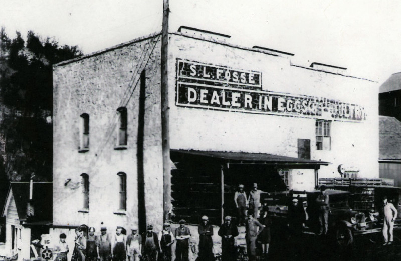 Historic photo of Stone Mill Hotel and Suites.