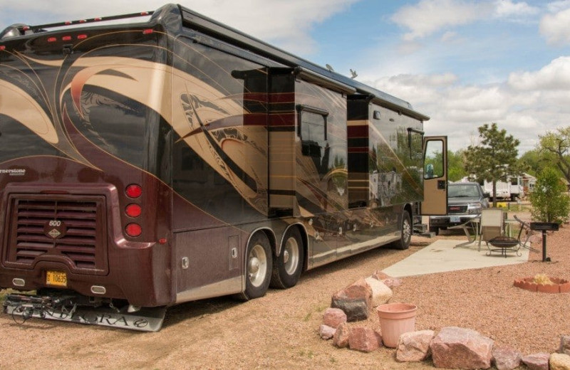 RV resort at Colorado Springs KOA.