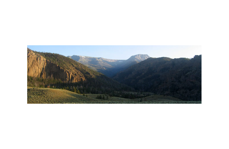 Mountains at Rimrock Dude Ranch.