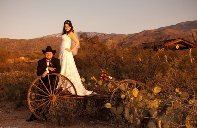 Wedding at Tanque Verde Ranch.