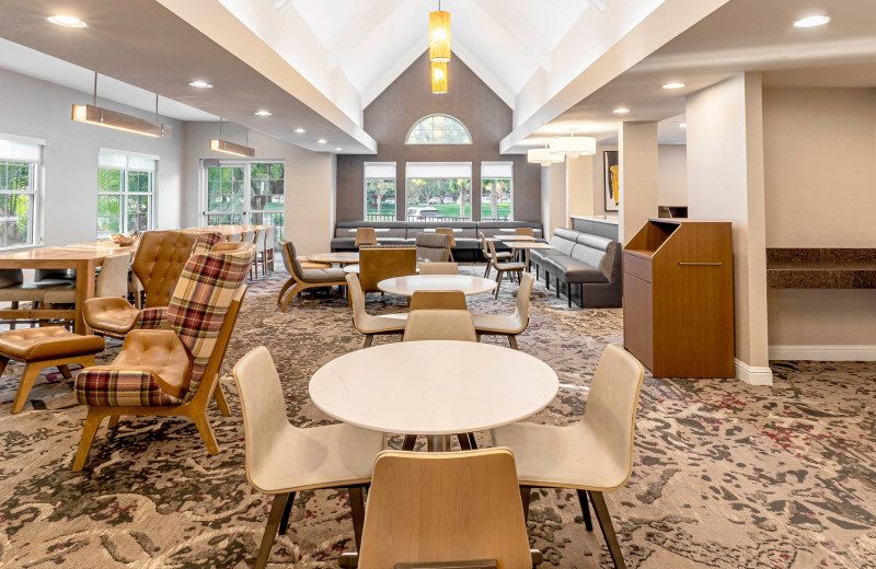 Lobby at Residence Inn Sacramento Rancho Cordova.