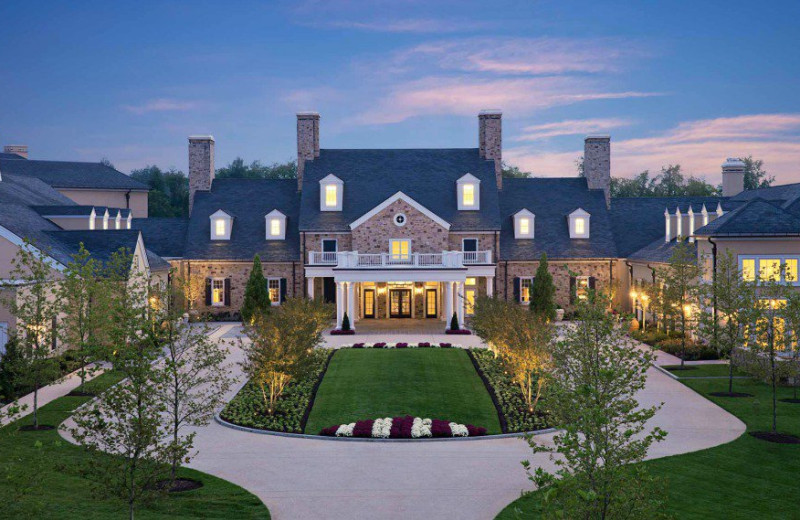 Entrance at Salamander Resort & Spa.