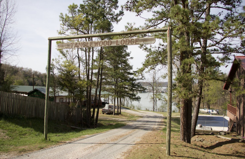 Exterior view of Tanglewood Lodge.