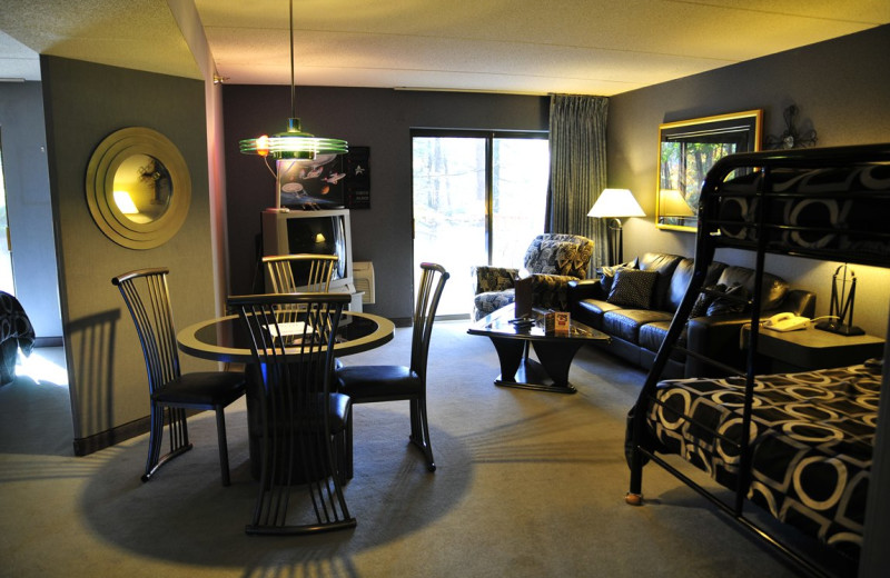 Outer space suite at Chula Vista Resort.