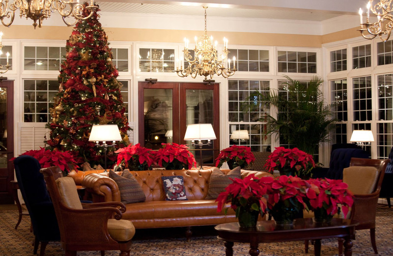 Lobby view at Pinehurst Resort.