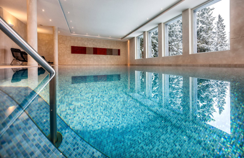 Indoor pool at Waldhotel National.