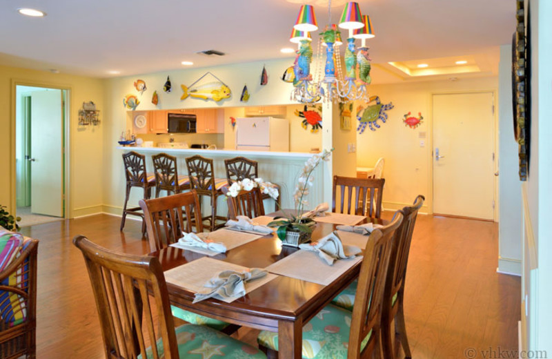 Rental kitchen at Vacation Homes of Key West.