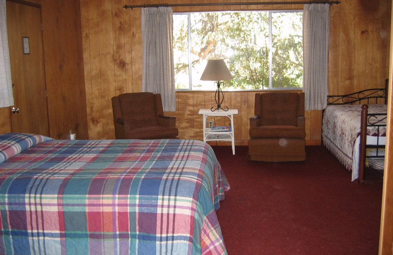 Guest room at Rankin Ranch.