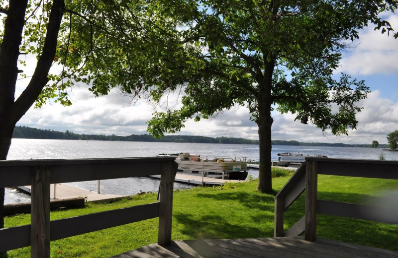 Lake view at Paul Bunyan Resort.