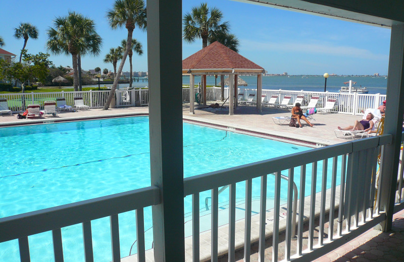 Pool view at Bermuda Bay Resort.