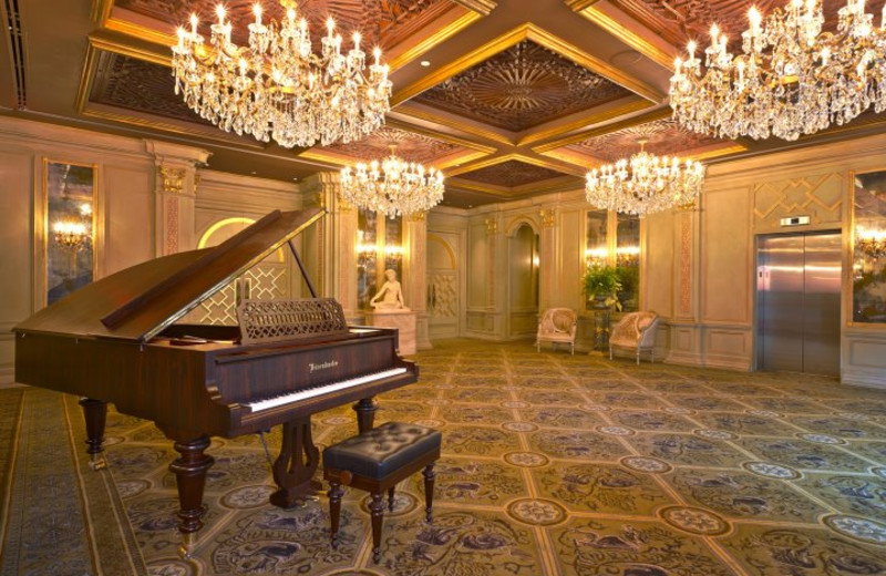 Banquet room at the Grand Bohemian Hotel Asheville.